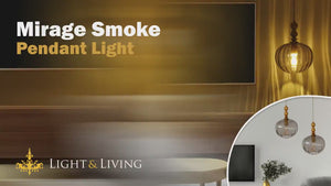 Mirage Smoke Pendant Light Video