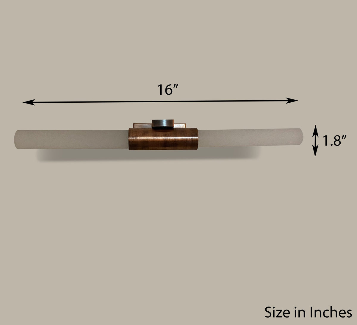 Antique Copper LED Mirror Light Shop