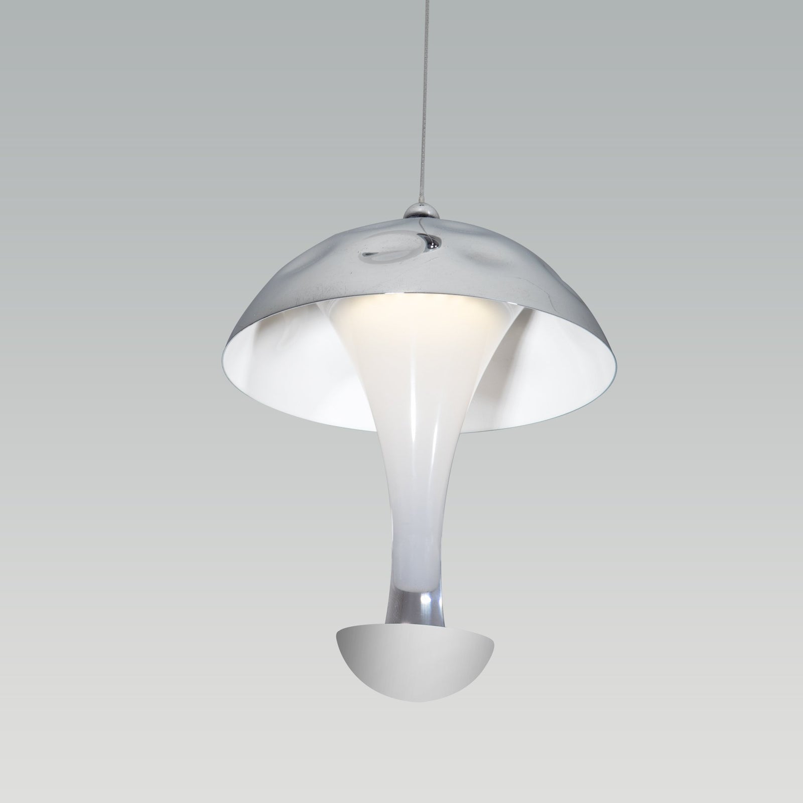 Beaten Chrome LED Pendant Light online