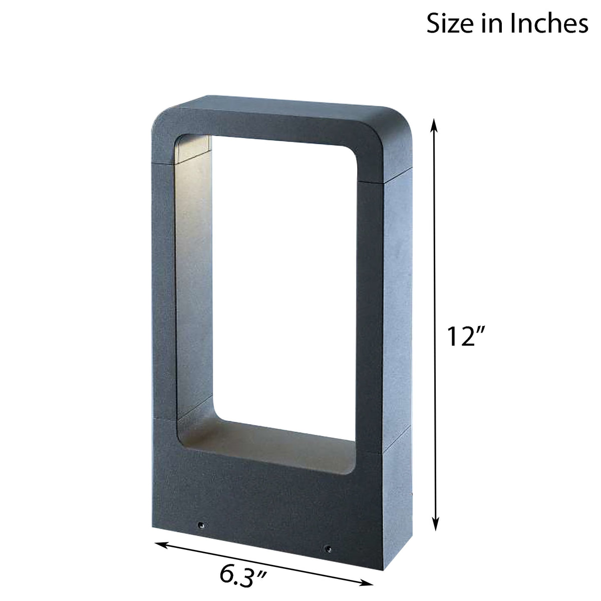 Bend LED Outdoor Bollard &amp; Gate Light Shop