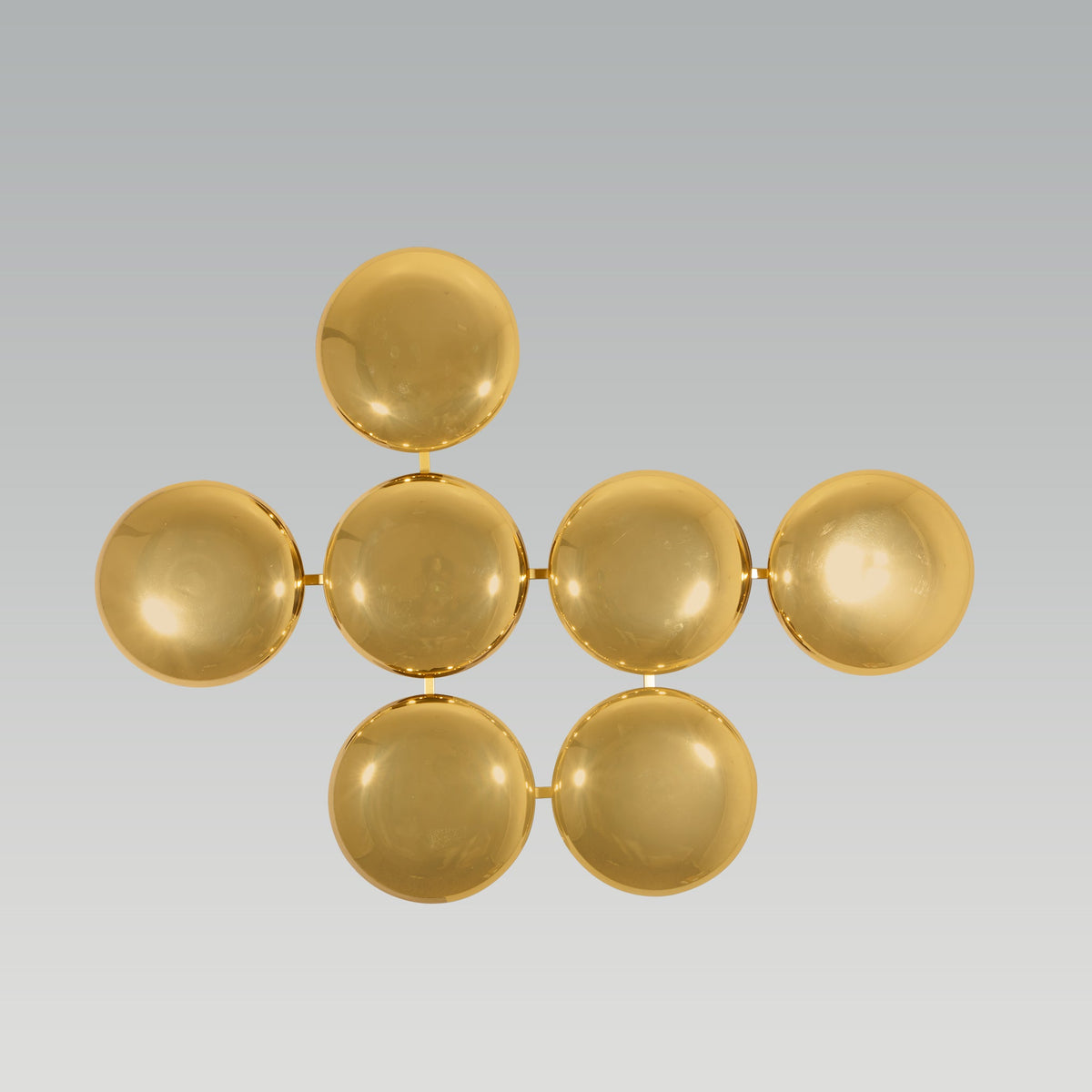 Big Show Gold LED Wall Light