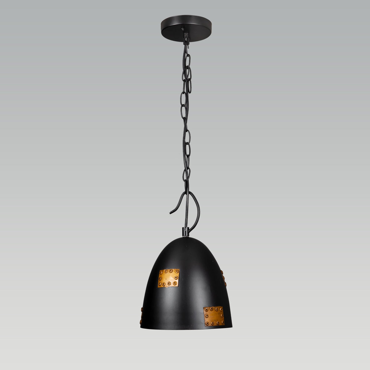 Black Cut Pendant Light online