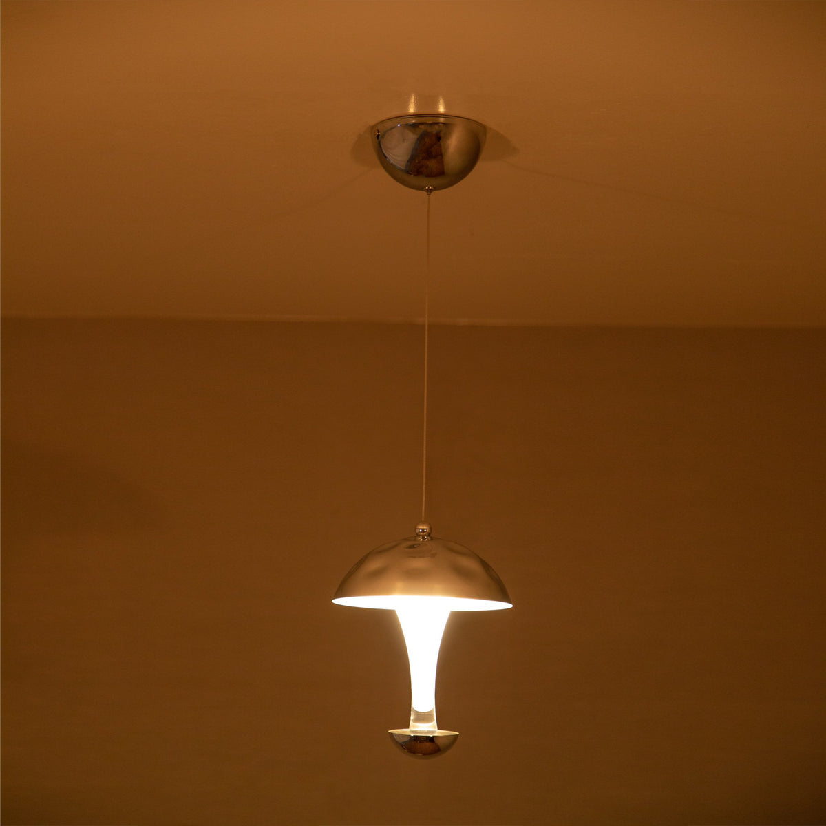 Buy Beaten Chrome LED Pendant Light Bangalore
