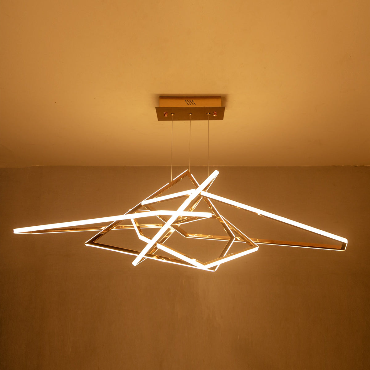 Buy Beyond Rose Gold LED Chandelier online