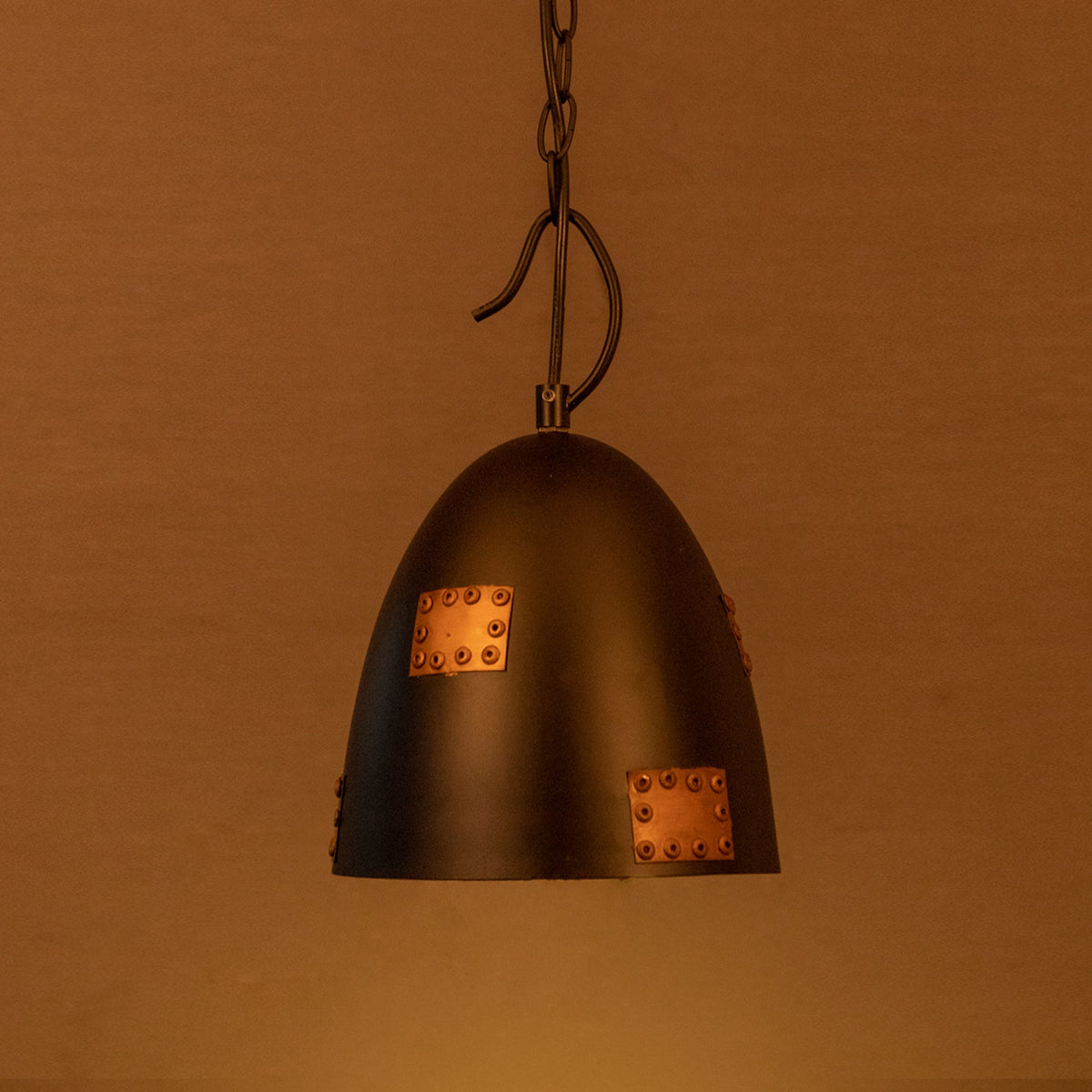 Buy Black Cut Pendant Light showroom