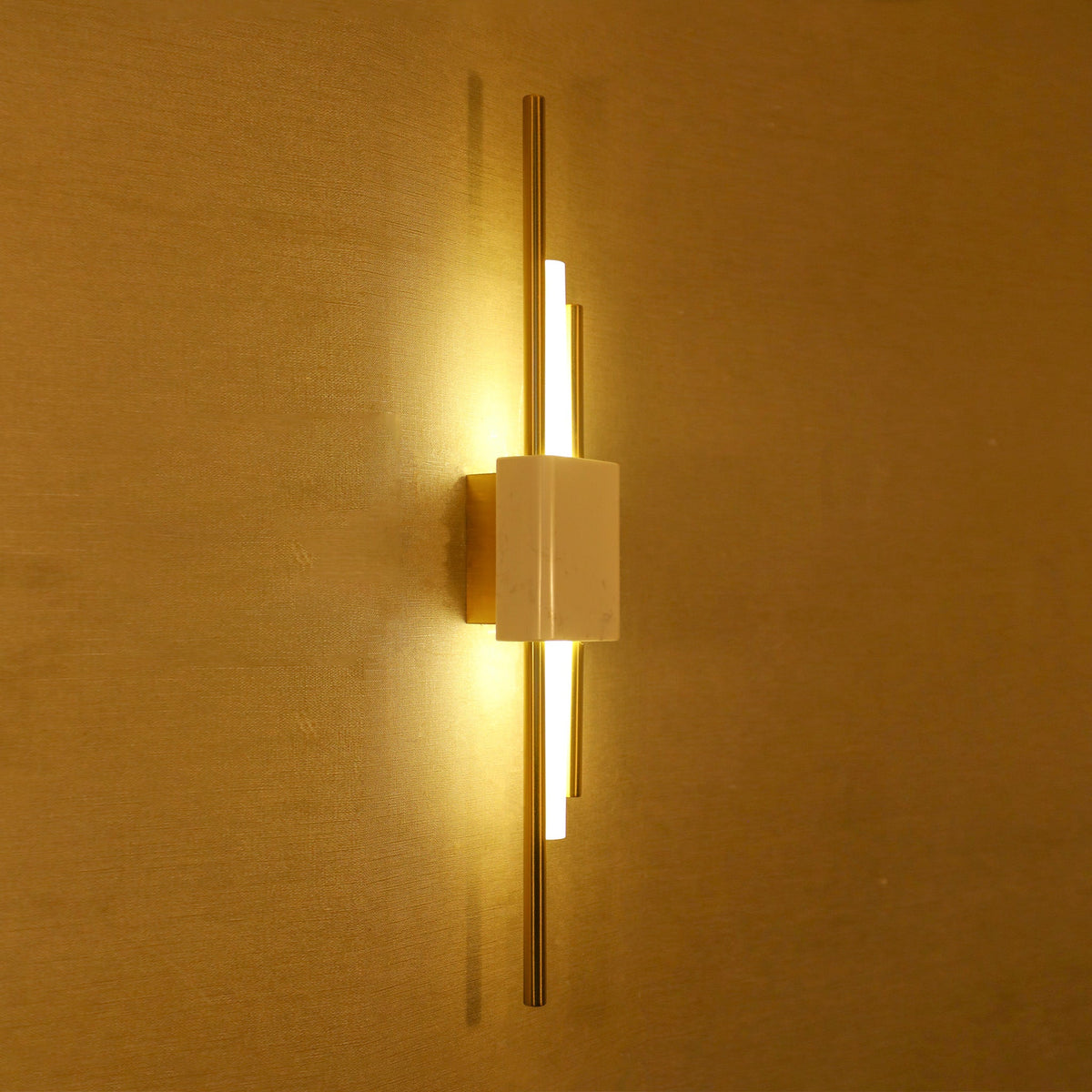 Buy Carrara White Marble LED Wall Light India