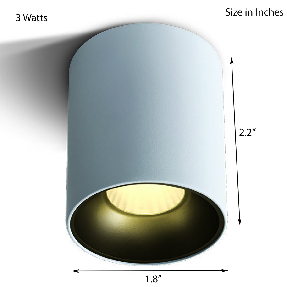 Cone LED Cylinder Light