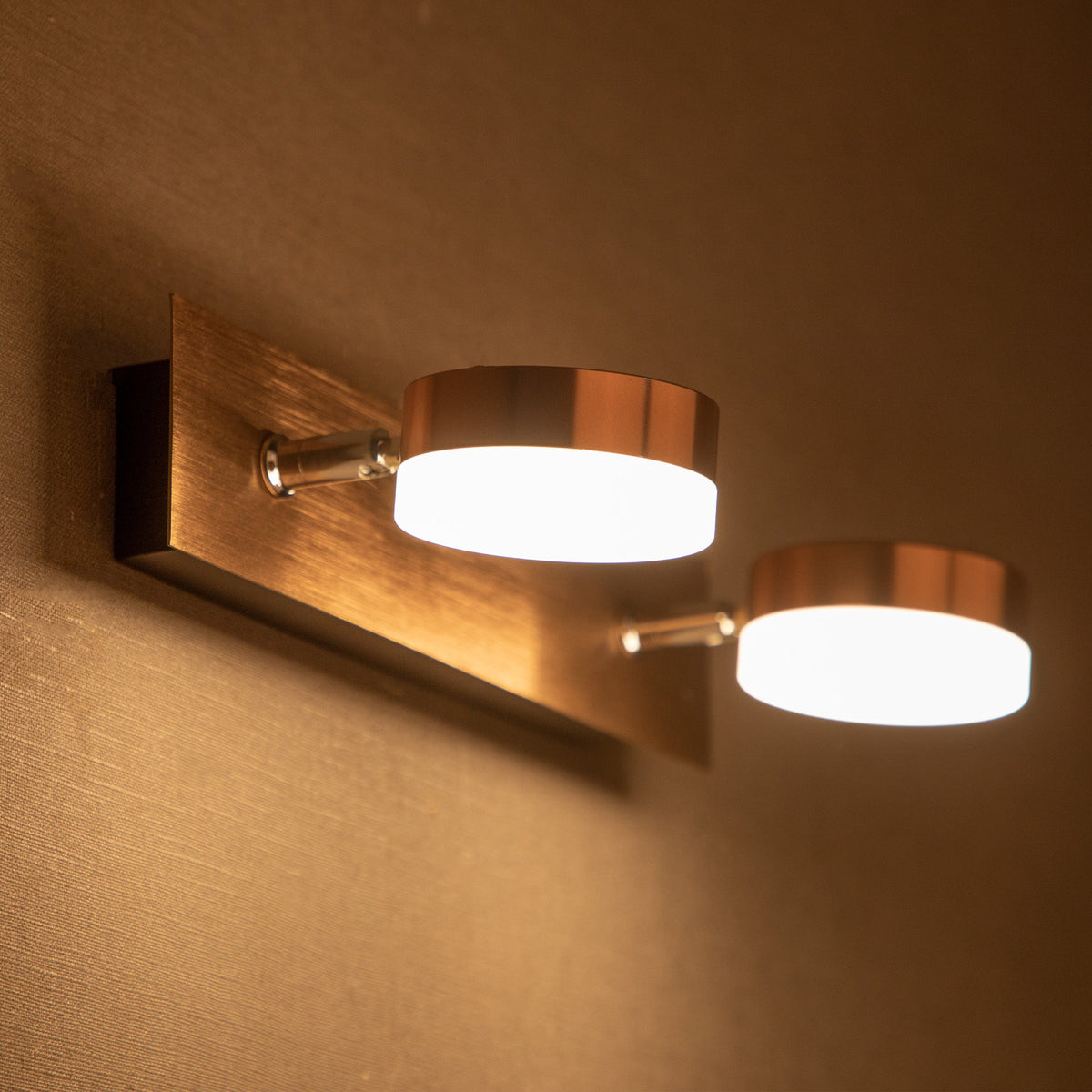 Buy Donut Adjustable Double LED Mirror Light vanity