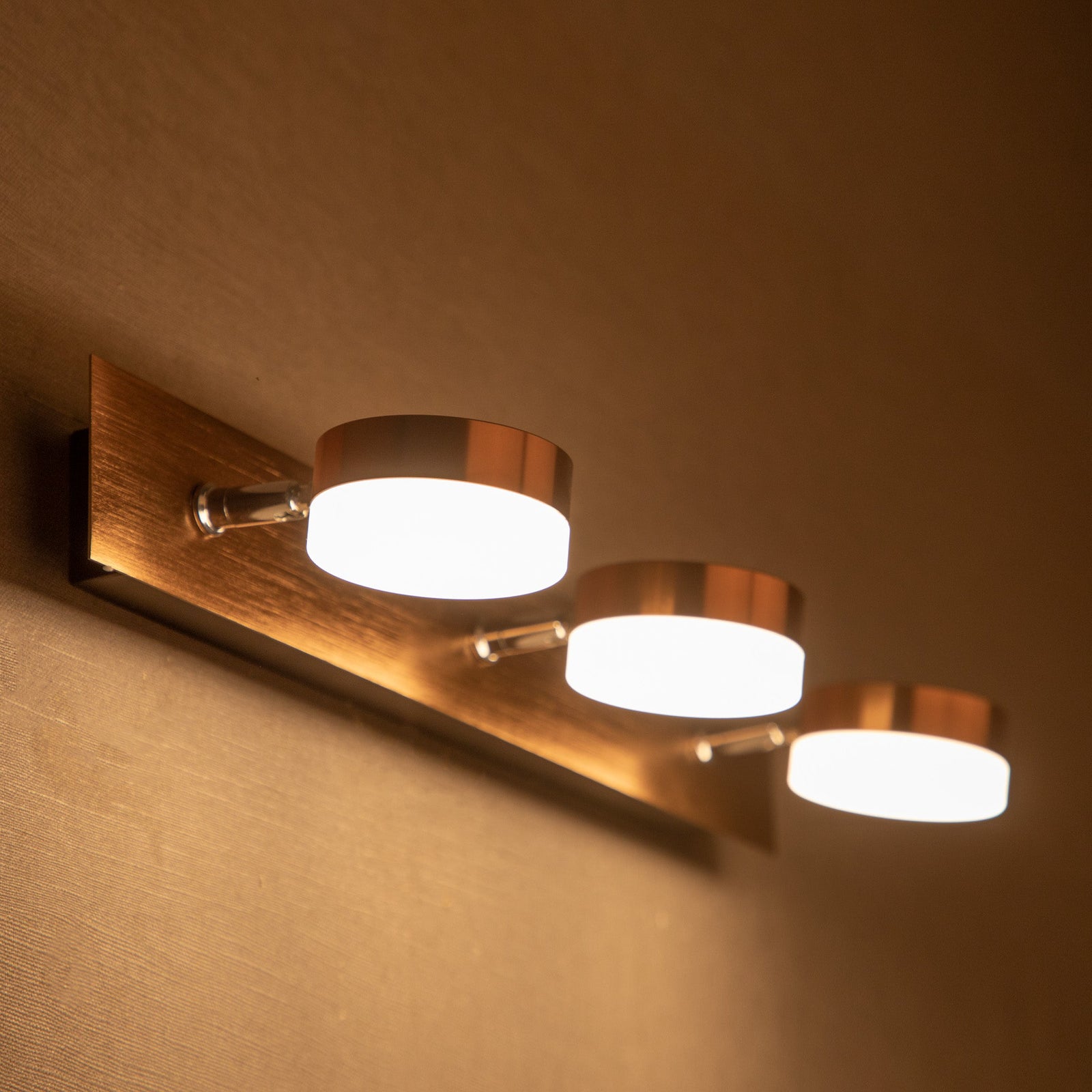 Shop Donut Adjustable Triple LED Mirror Light online