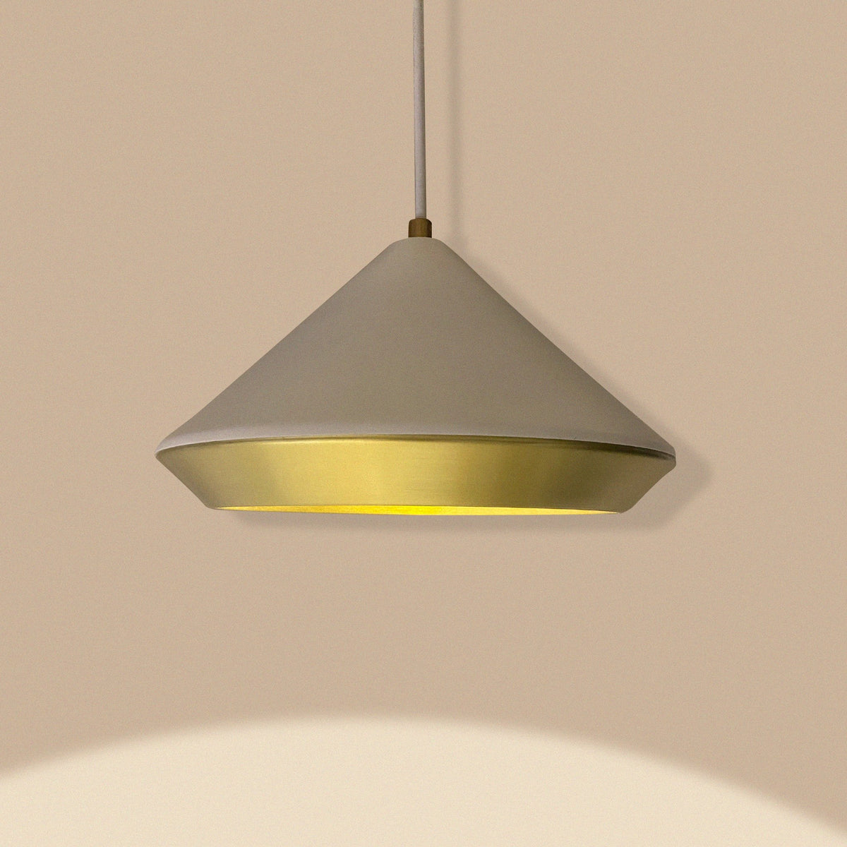 Dual Cone Pendant Light