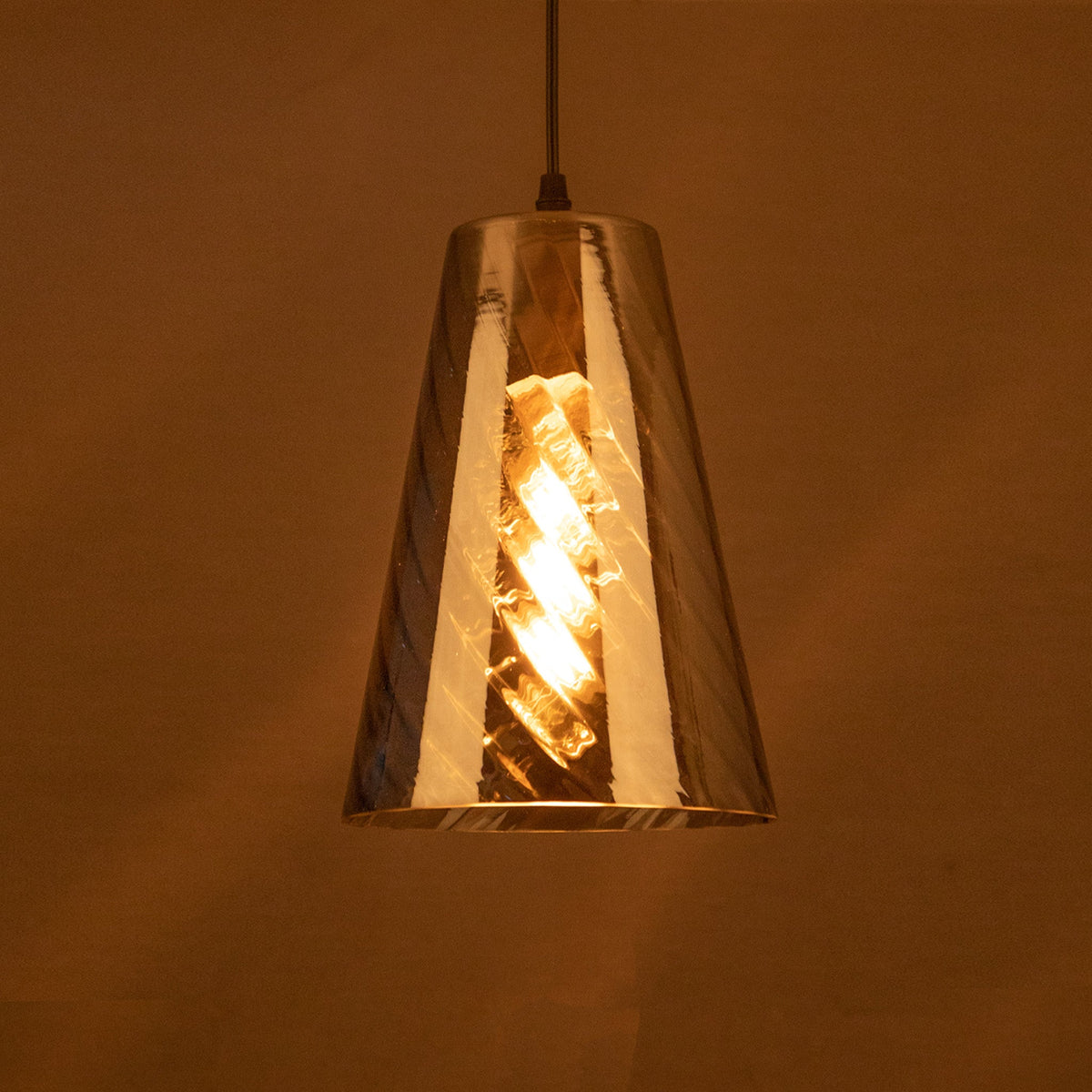 Buy Fearless Smoke Pendant Light store showroom