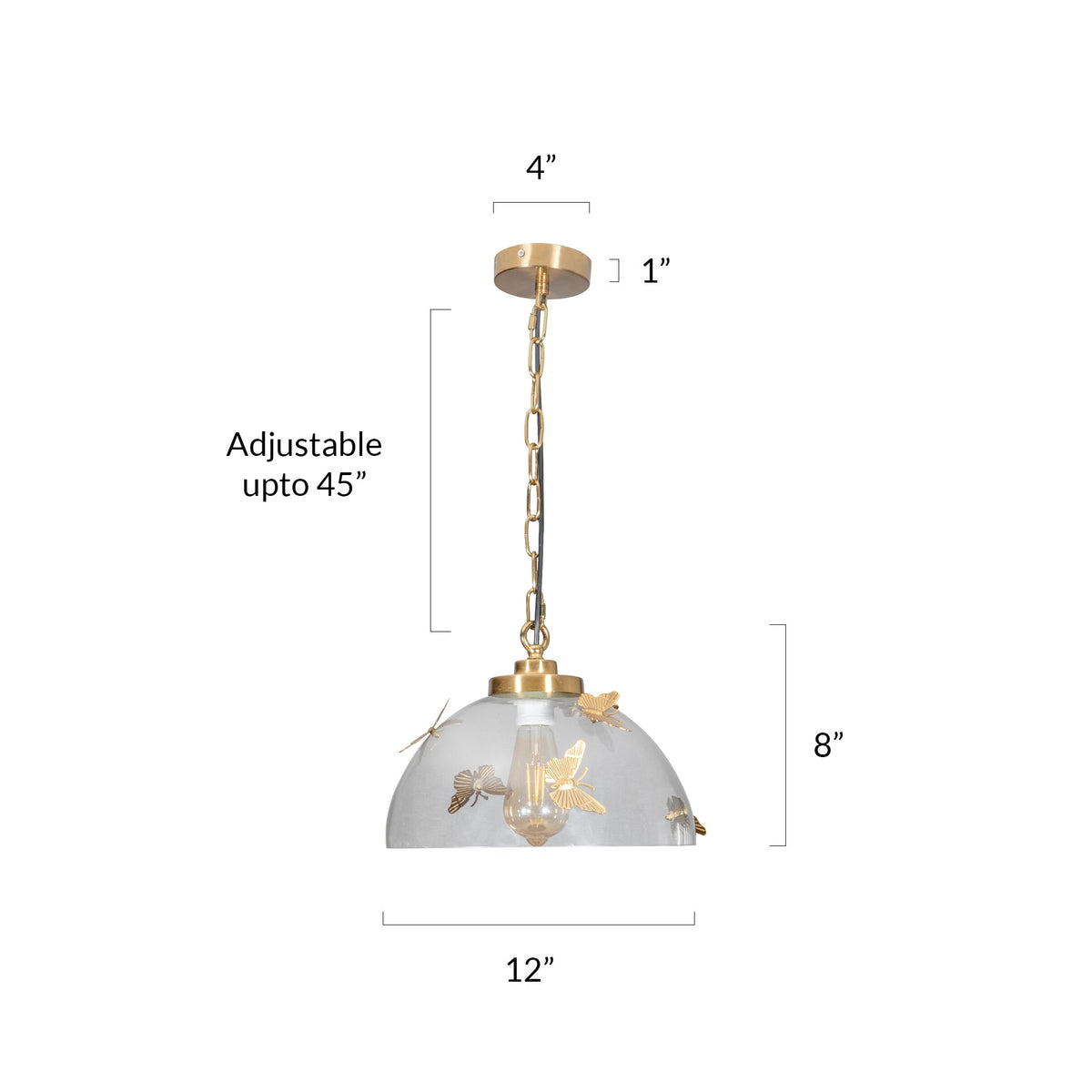 Buy Flutter Half Round Pendant Light best lights store Bangalore