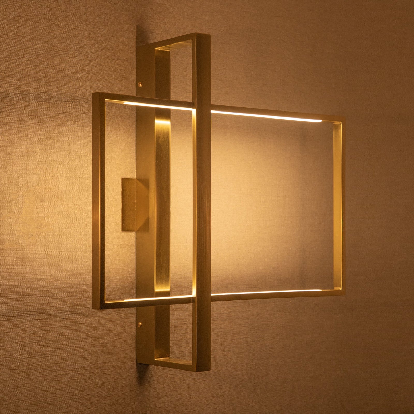 Buy Frame Me Brass LED Wall Light online