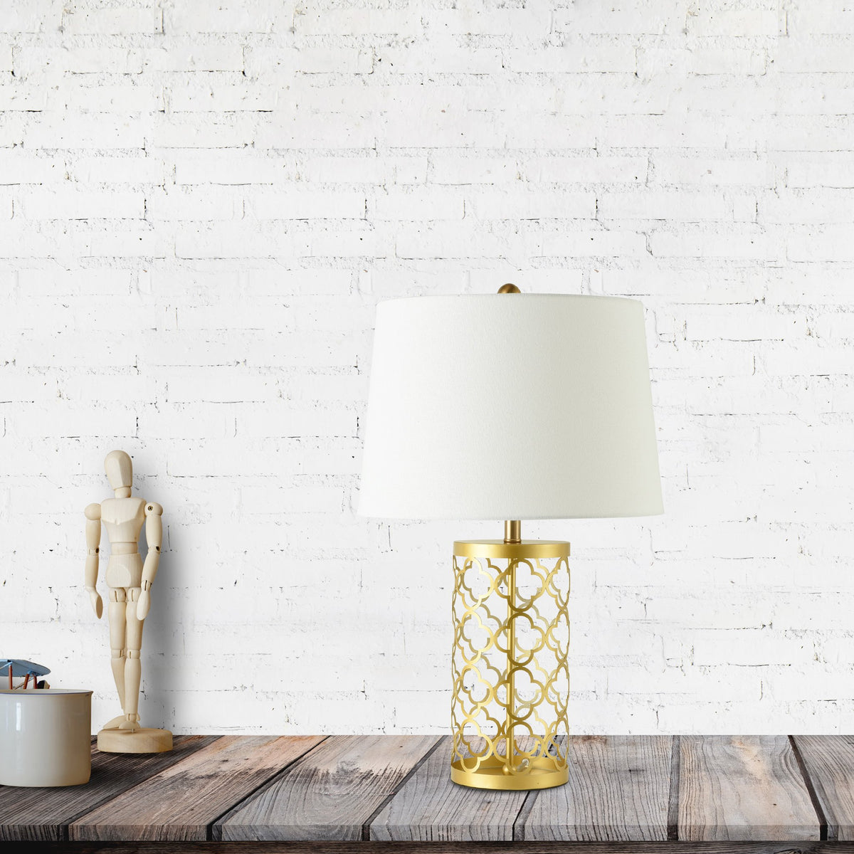 Buy Gold Ring Table Lamp Online