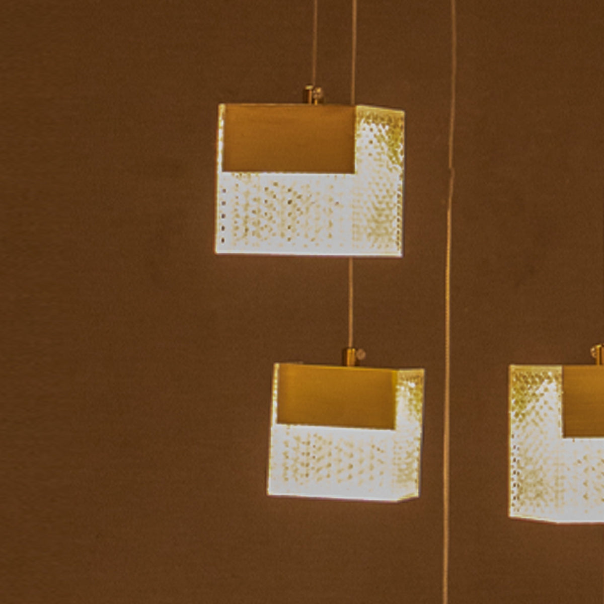 Buy Ice Cubes Double Height LED Chandelier Bangalore