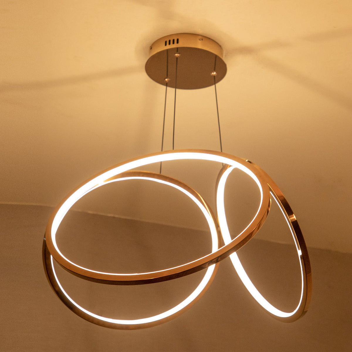 Buy Life Lessons RoseGold LED Chandelier Bangalore