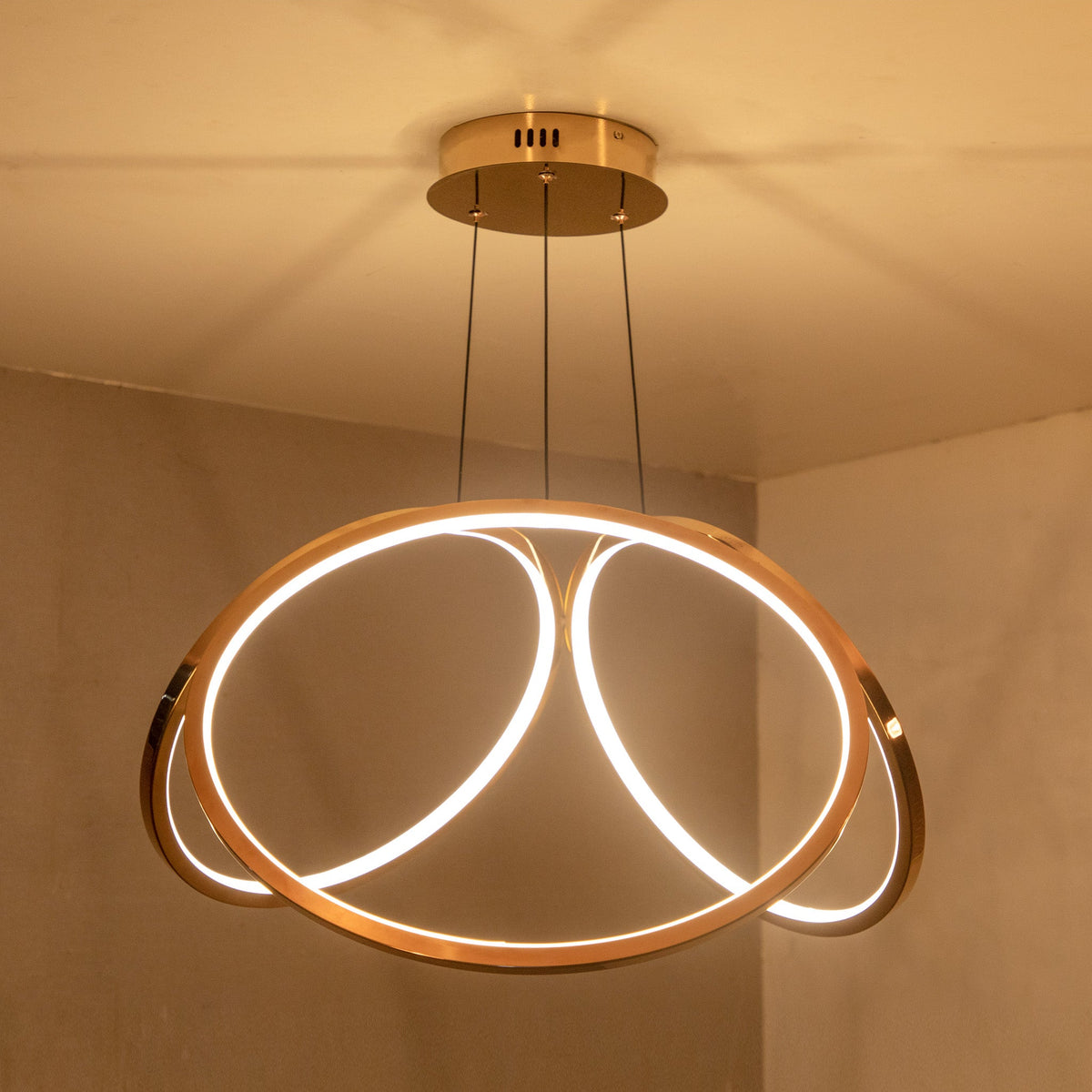 Buy Life Lessons RoseGold LED Chandelier online