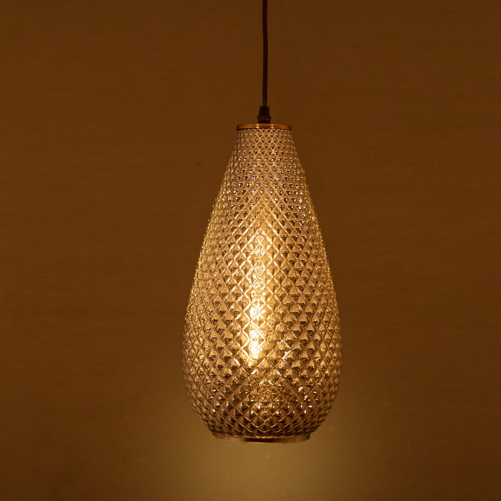 Buy Life Line Smoke Grey Pendant Light hanging