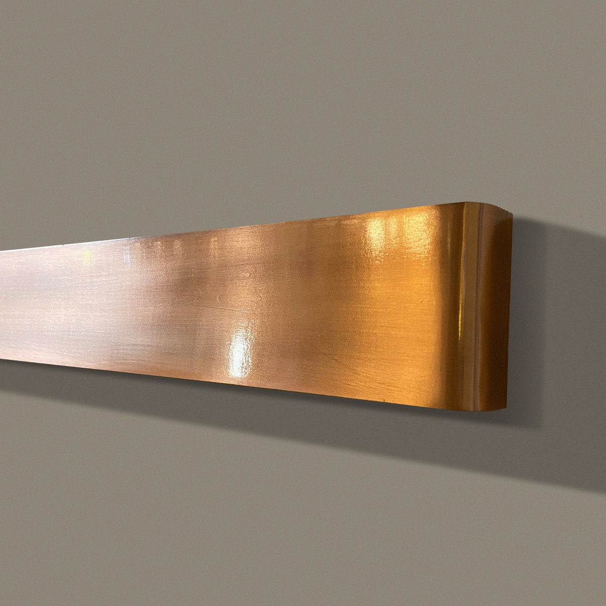 Buy Long Copper LED Wall Light