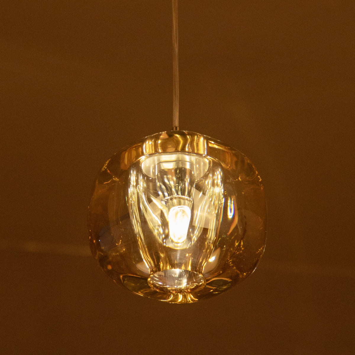 Buy Milan Amber LED Pendant Light store Bangalore