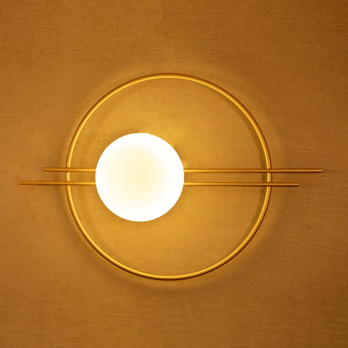 Buy Offbeat Gold LED Wall Light online