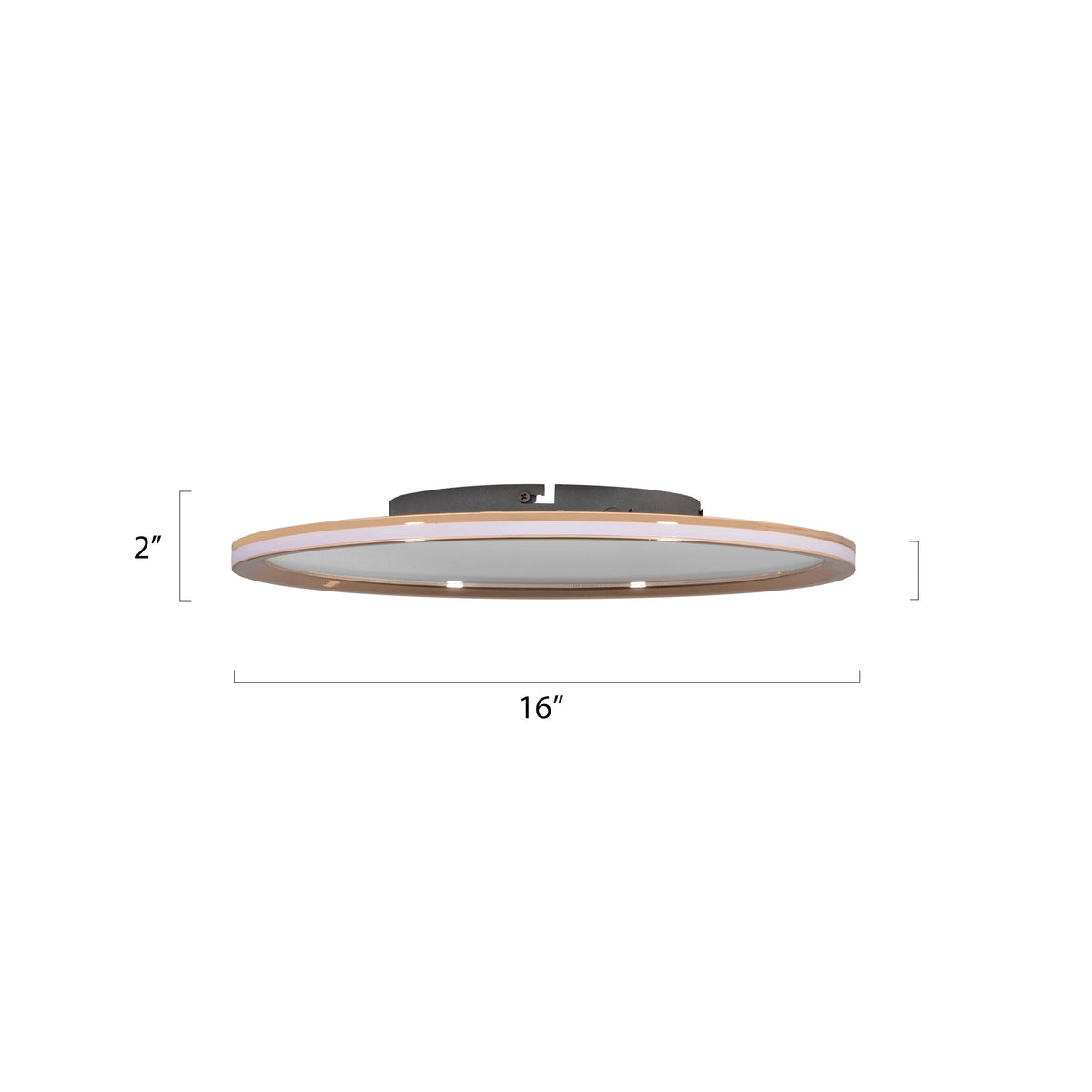 Buy Razorthin Gold(2 Colour) LED Chandelier-Ceiling Light surface