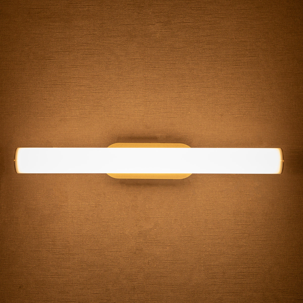 Buy Ruby Brass 400mm LED Mirror Light online