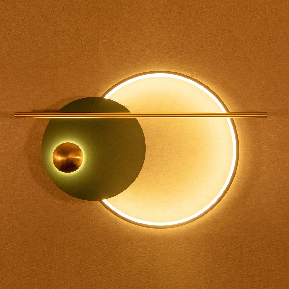 Buy Start Over Green LED Wall Light Bangalore