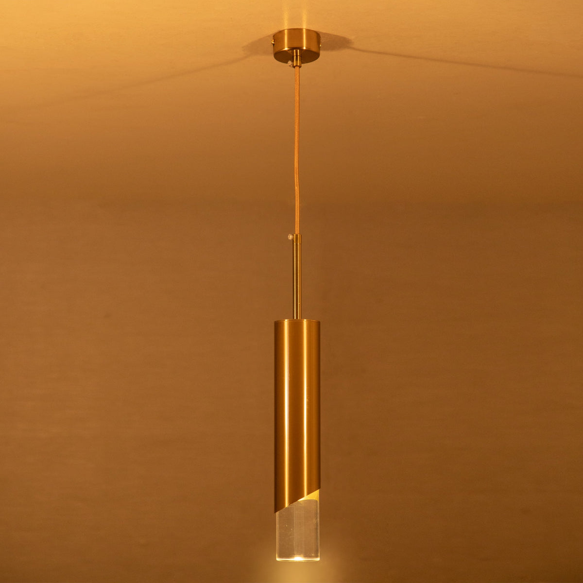 Buy Straight Up Gold LED Pendant Light online