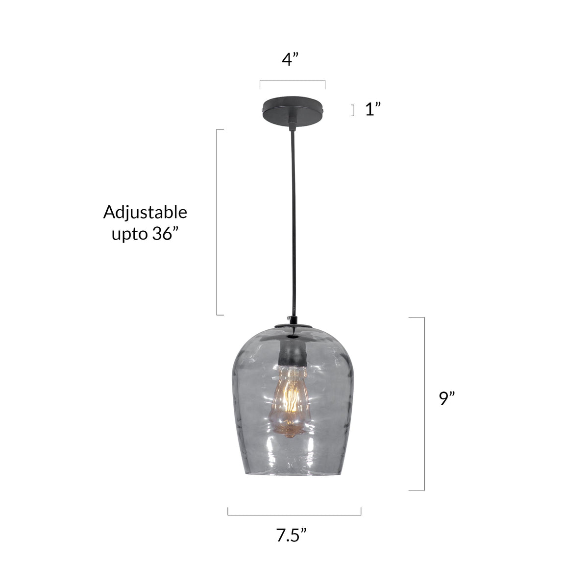 Buy Triumph Smoke Pendant Light Store near you