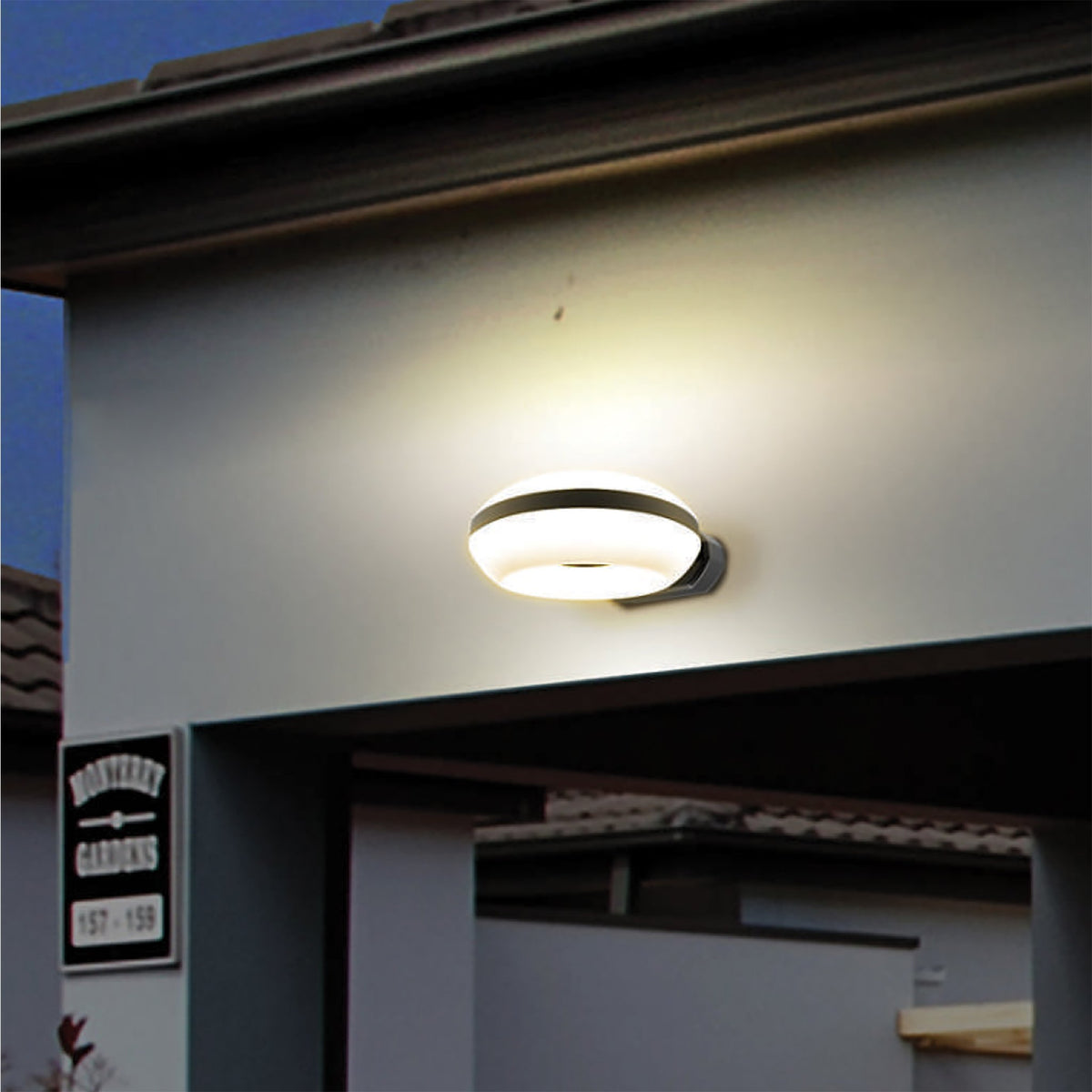 Circle LED Outdoor Wall Light India