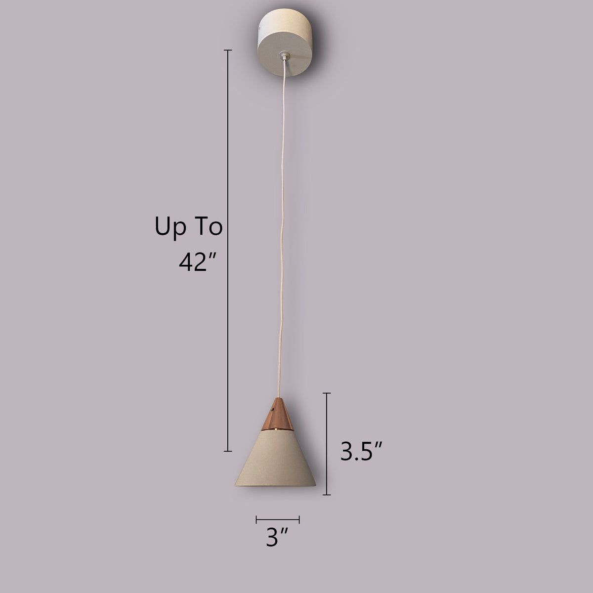 Conical Tiny LED Hanging Light Shop
