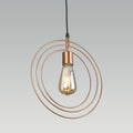 Copper Rings Pendant Light