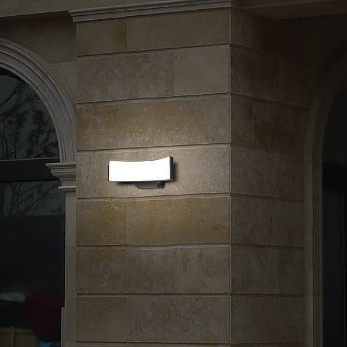 Curved LED Outdoor Wall Light India