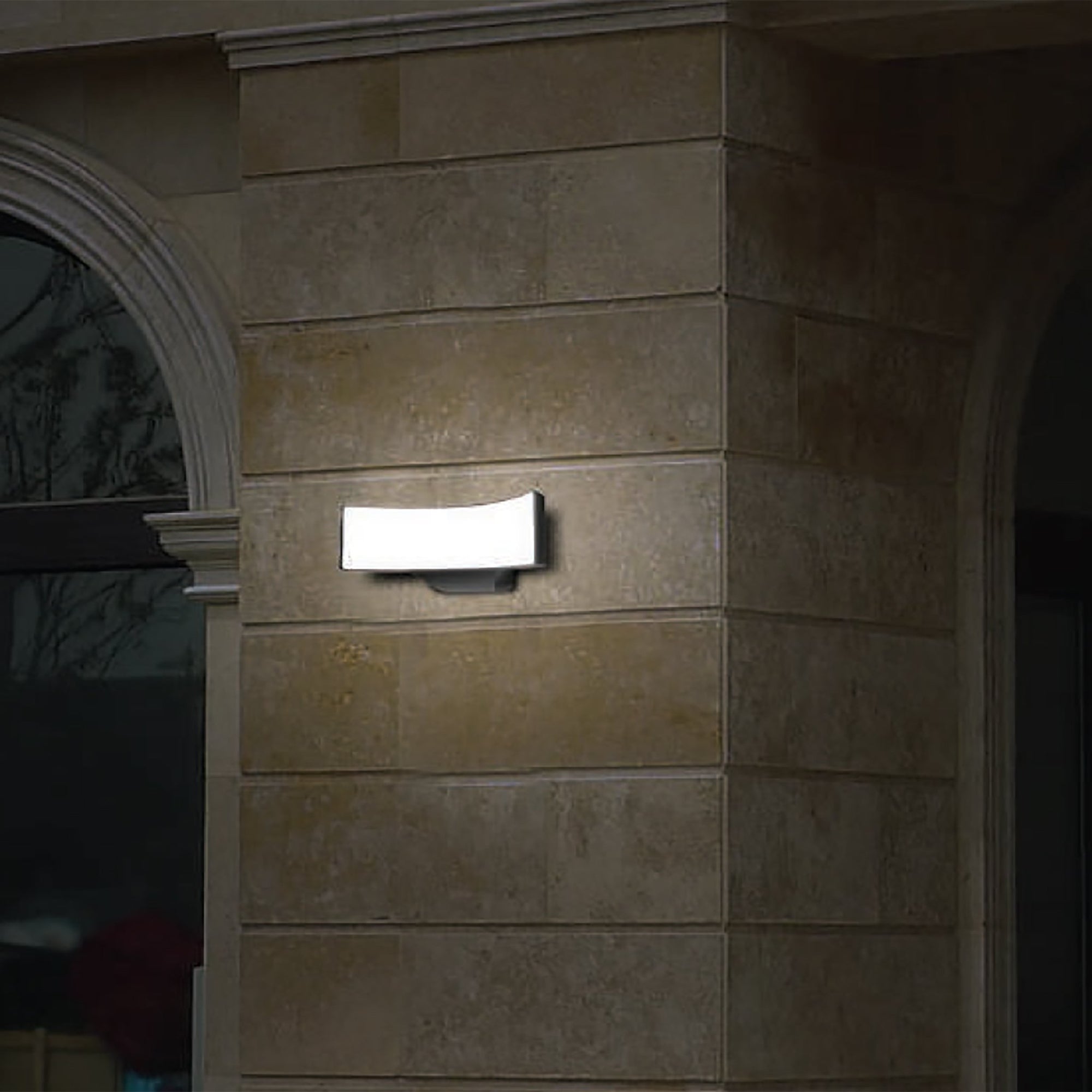 Curved LED Outdoor Wall Light Bangalore