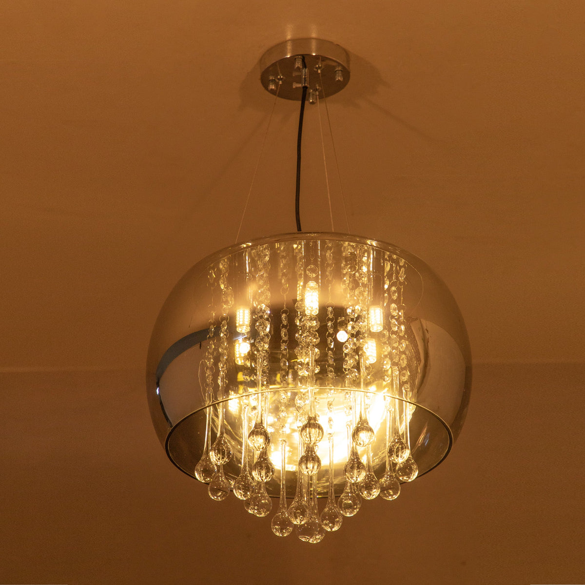 Droplets Smoke 400mm LED Chandelier online