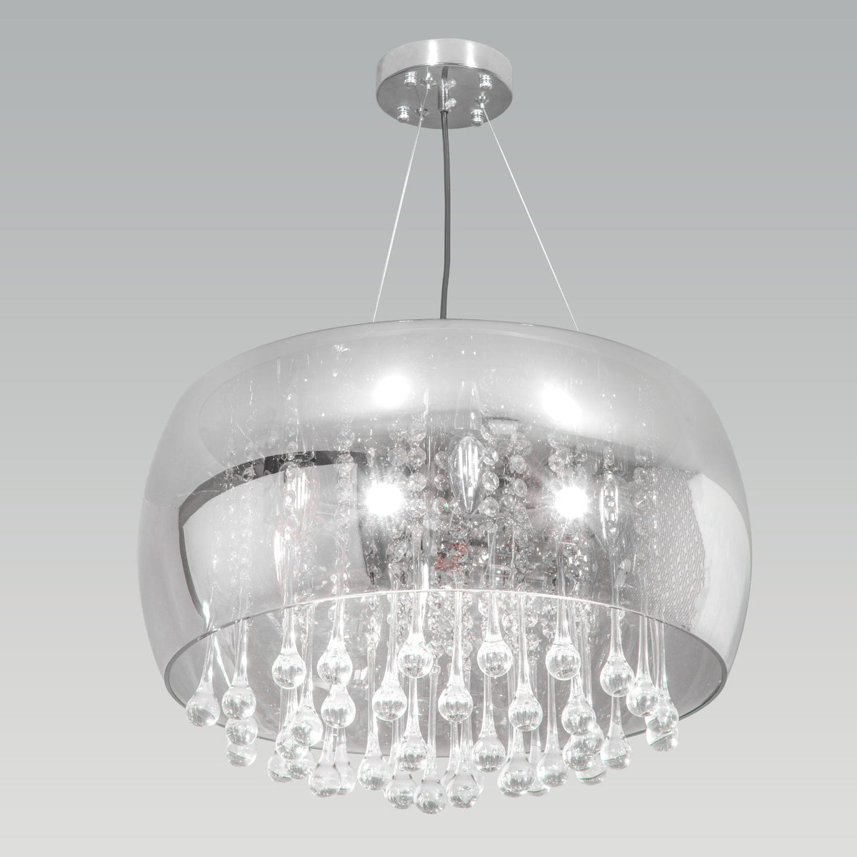 Droplets Smoke 500mm Chandelier online