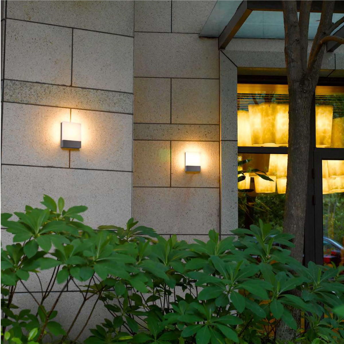 Flat LED Outdoor Wall Light Shop