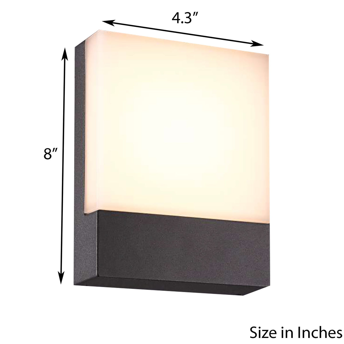 Flat LED Outdoor Wall Light India