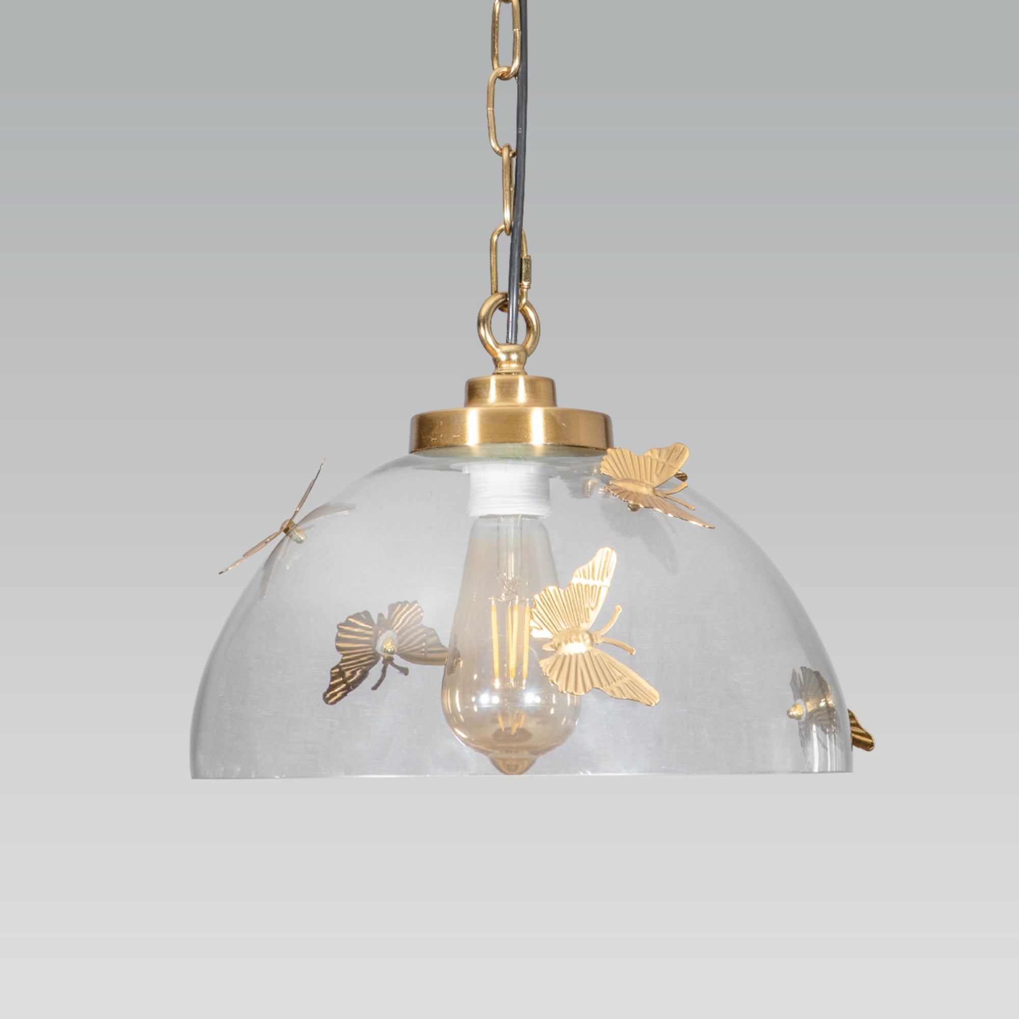 Flutter Half Round Pendant Light online