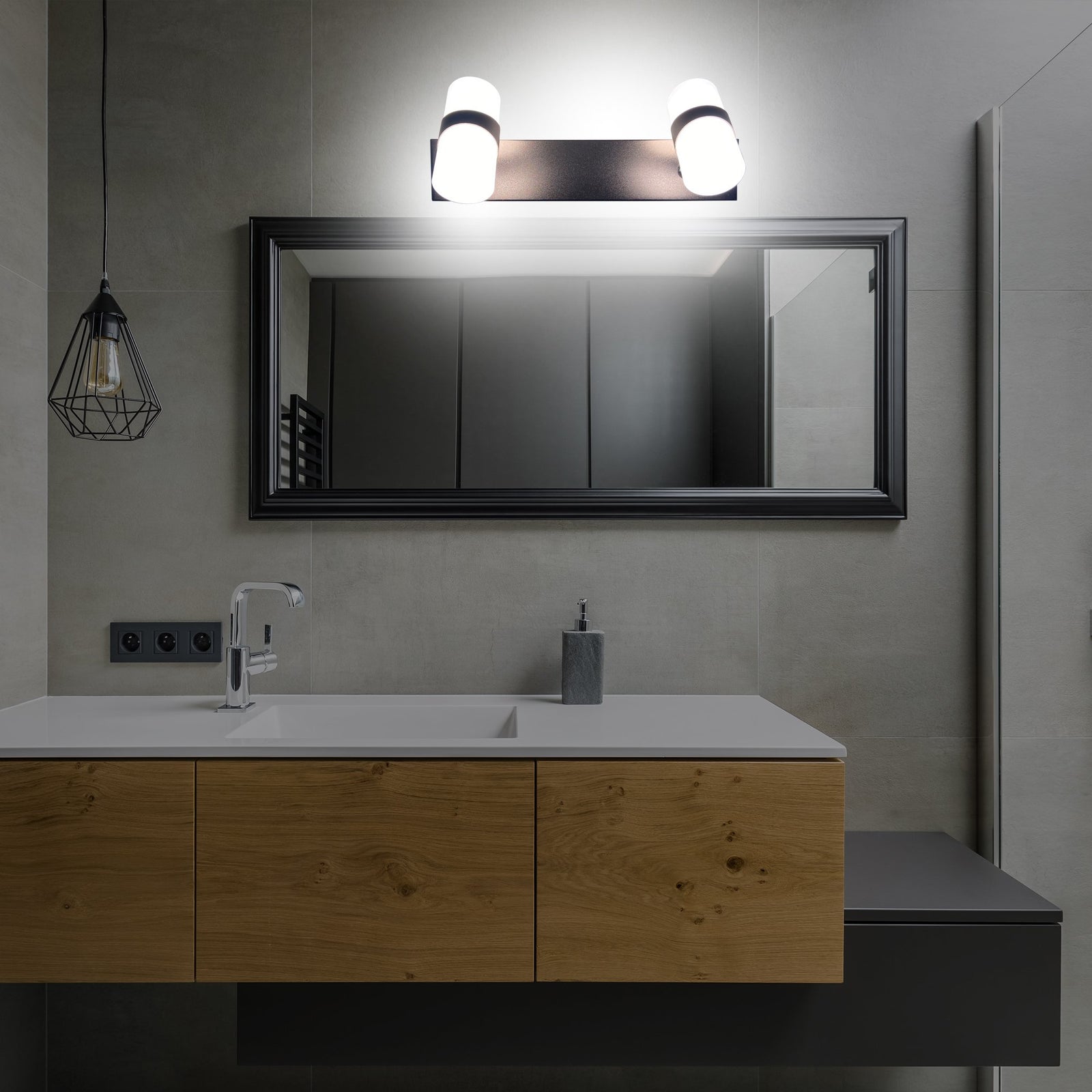 Glory Double Led Mirror Light