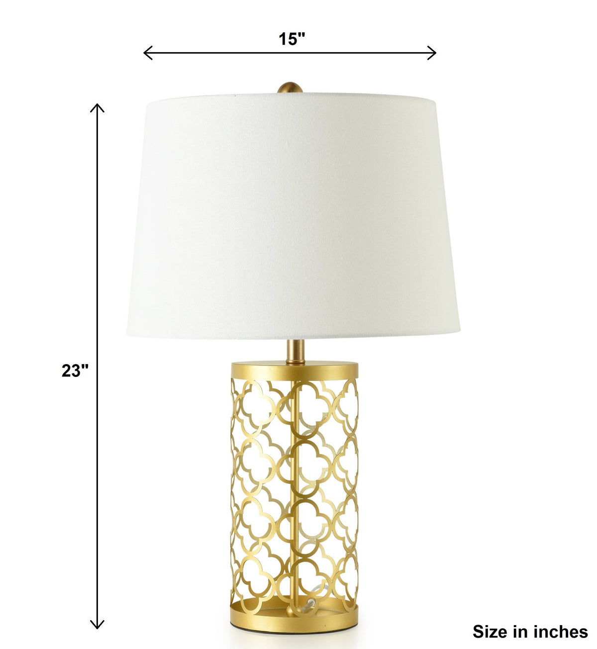 Gold Ring Table Lamp Bangalore Online