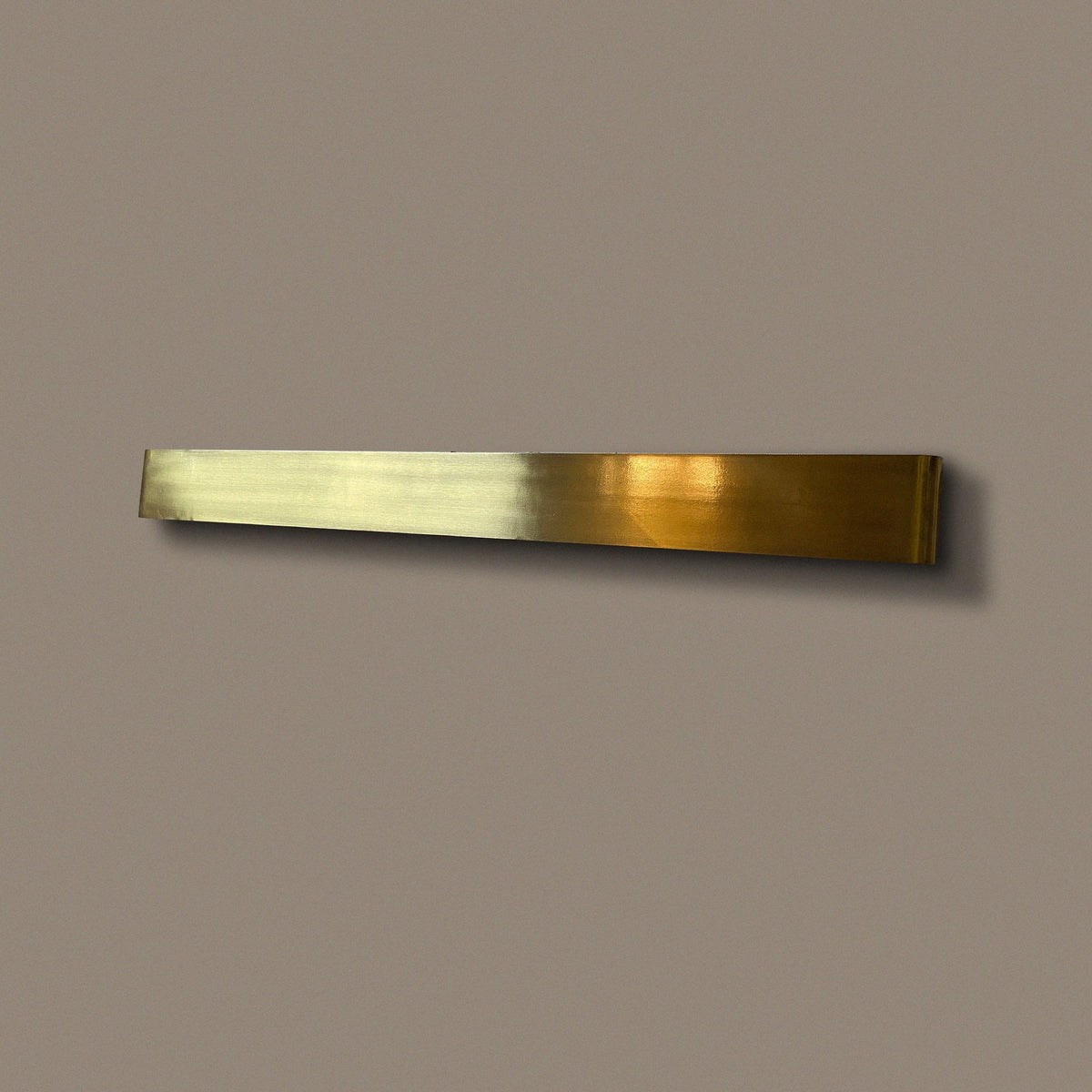 Long Brass LED Wall Light Shop