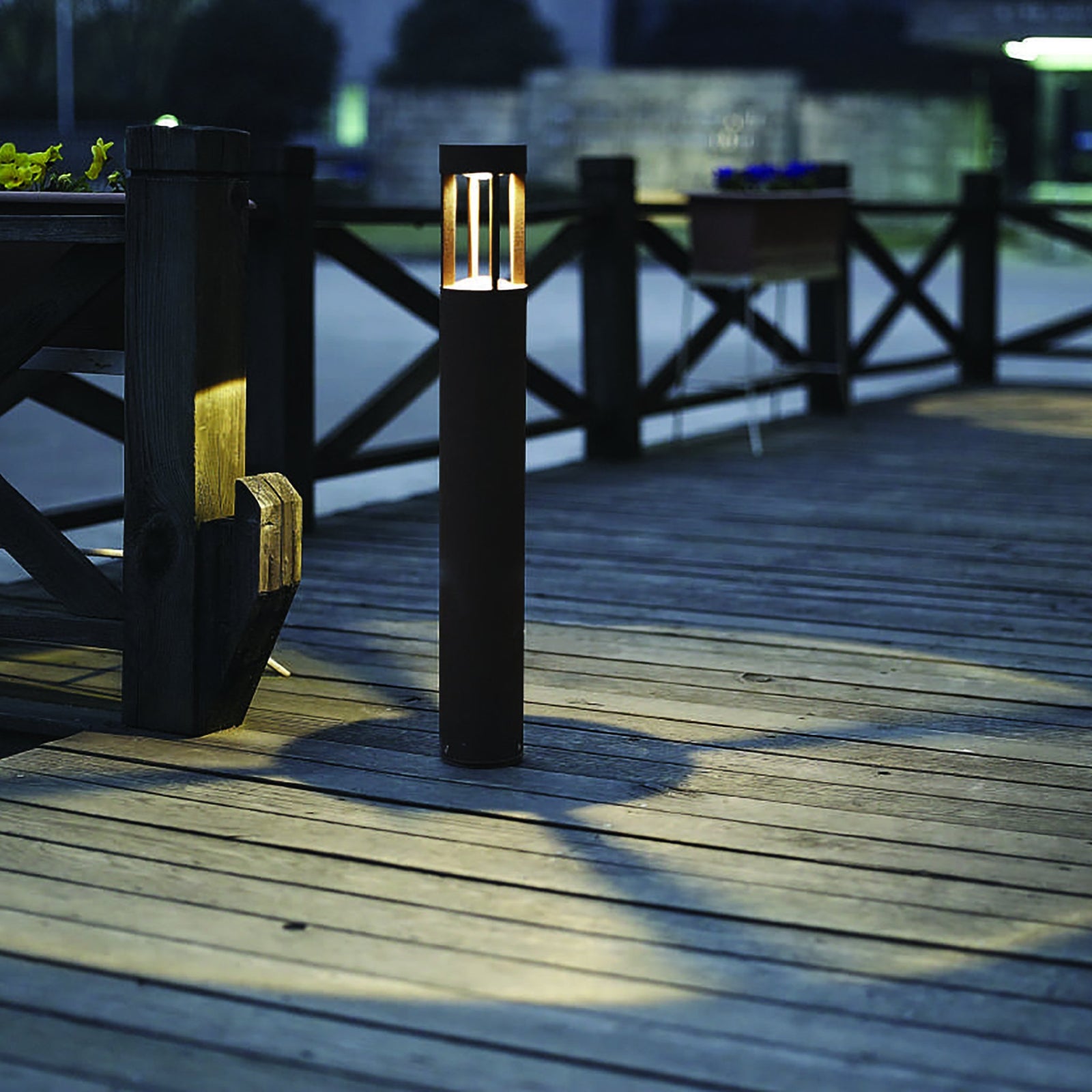 Rise Round LED Outdoor Bollard Light Bangalore