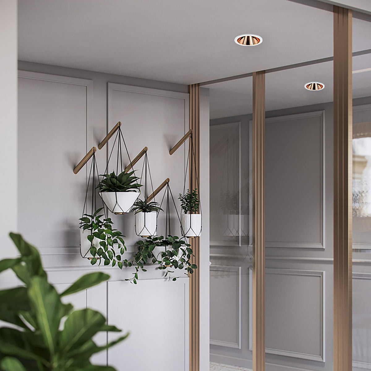 Rose gold ceiling spotlights hotsell