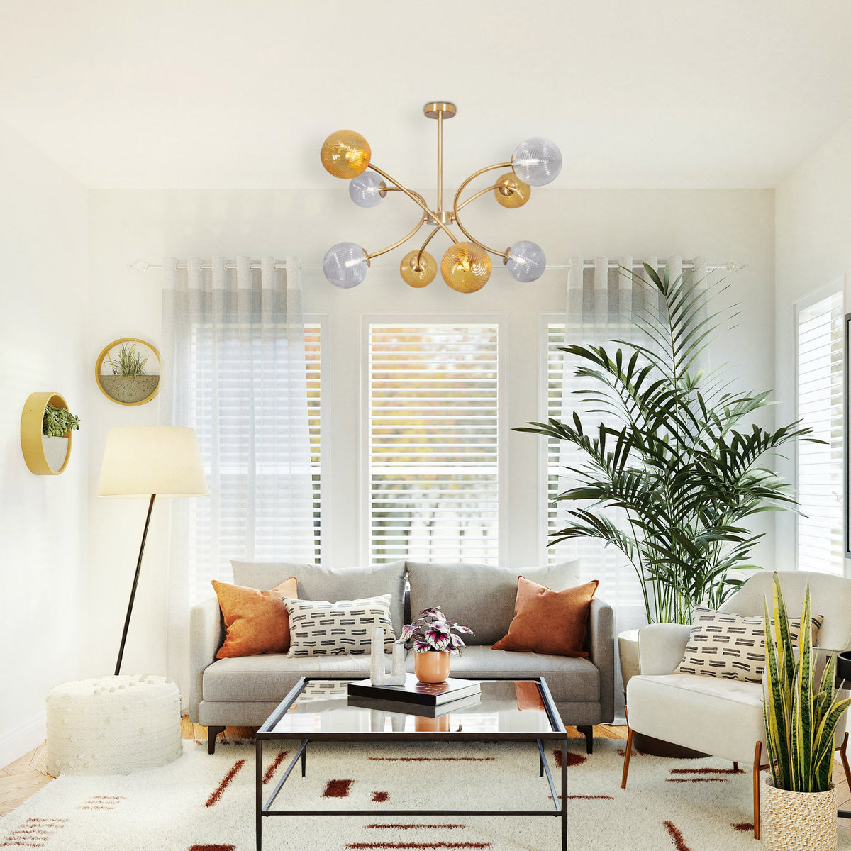 Shop Be Creative LED Chandelier Dining