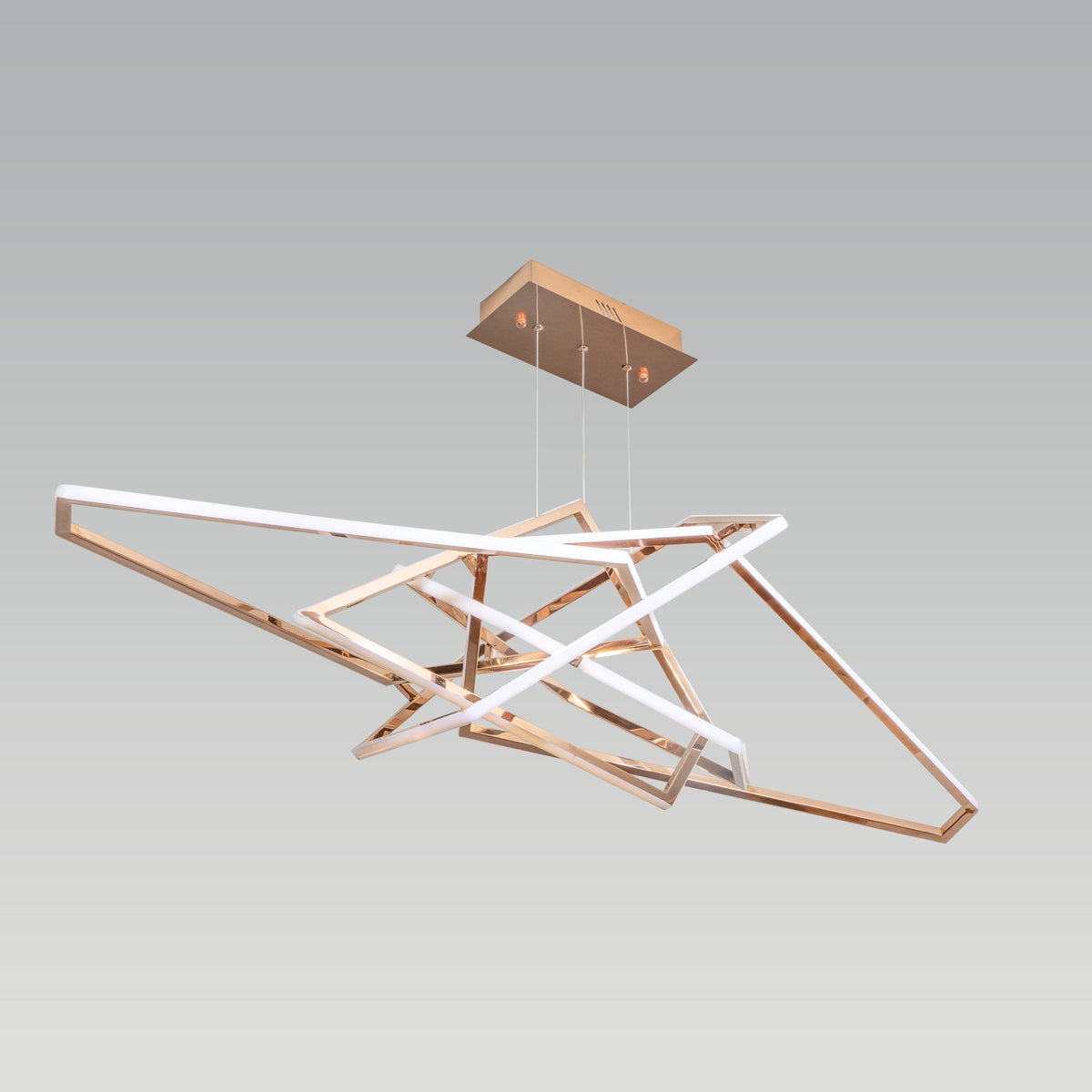 Shop Beyond Rose Gold LED Chandelier online