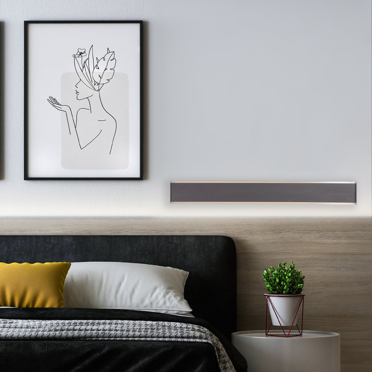 Shop Bright Side 800mm LED Wall Light Bangalore
