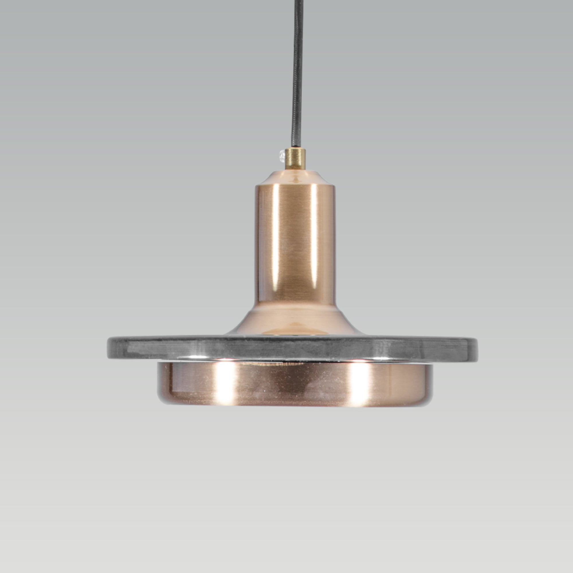 Shop Crown Black Marble LED Pendant Light Corners