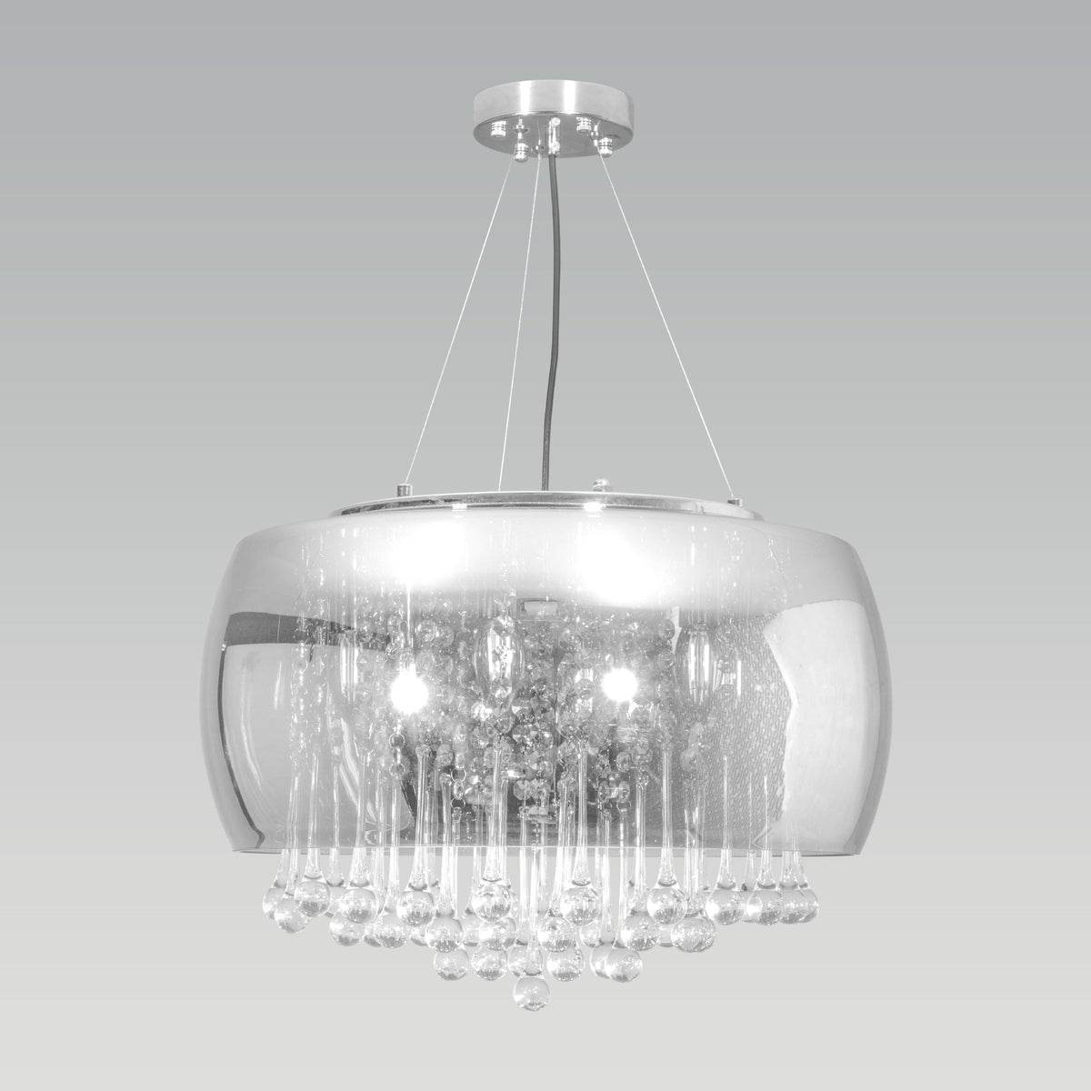 Shop Droplets Smoke 500mm Chandelier online